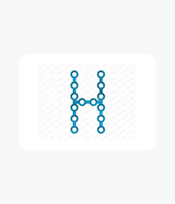 H Shape Plate System